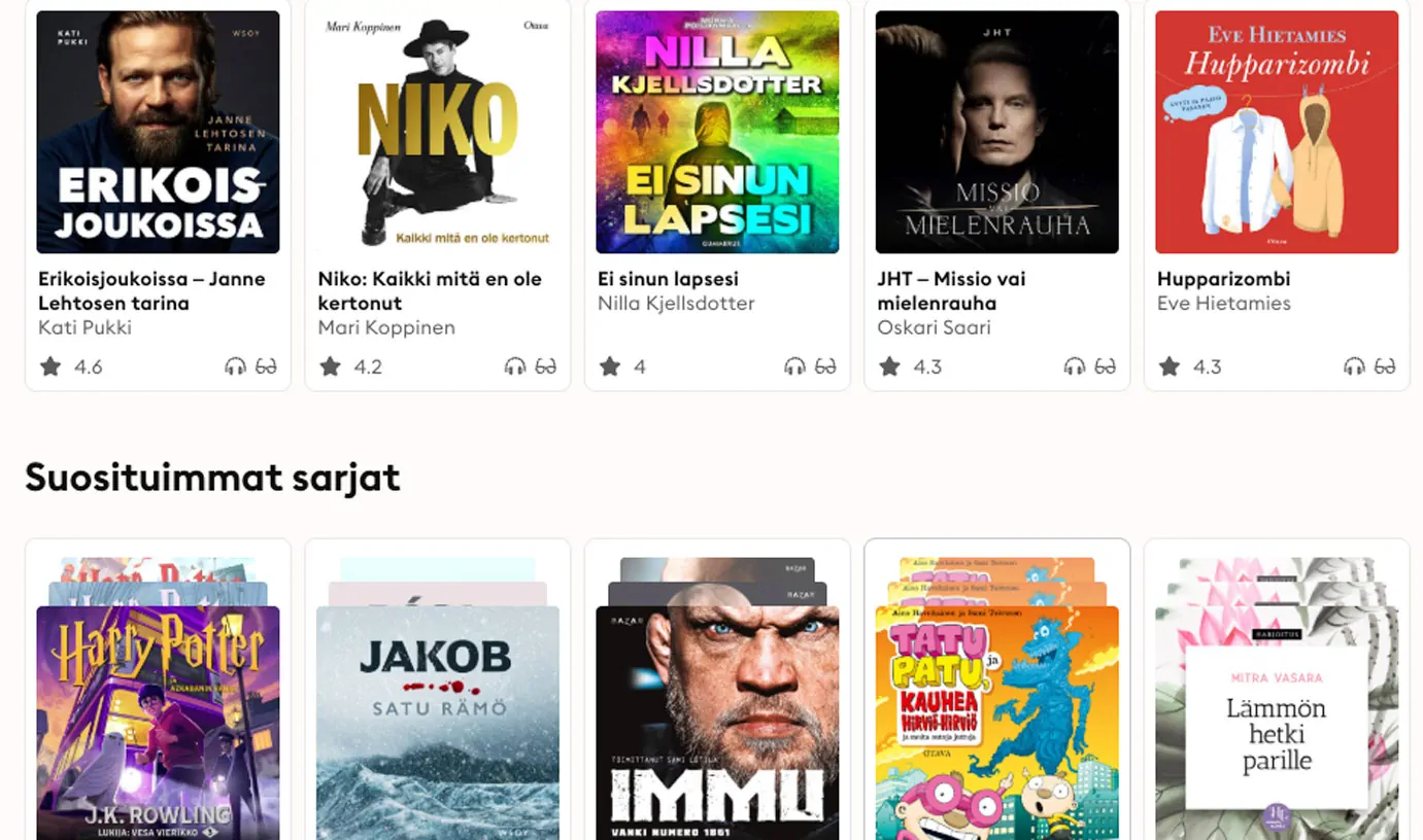 Bookbeatin tietokirjoja